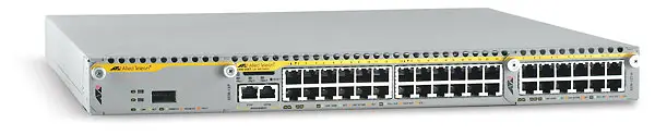 Allied Telesis 10/100/1000T x 24 ports modular Gigabit Ethernet Layer 3 switch X900-24XT-00