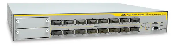 Allied Telesis 10/100FX x 16 ports Fast Ethernet Layer 3 switch AT-RP16FI/SC-50