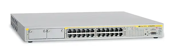 Allied Telesis 10/100TX x 24 ports PoE Fast Ethernet Layer 2+ Switch AT-8524POE-50