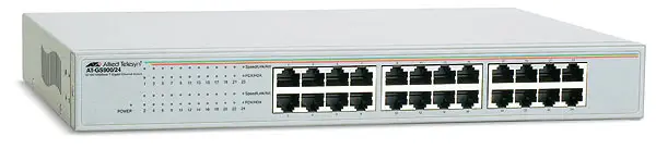 Allied Telesis 24-port 10/100/1000TX Unmanaged Switch AT-GS900/24-50