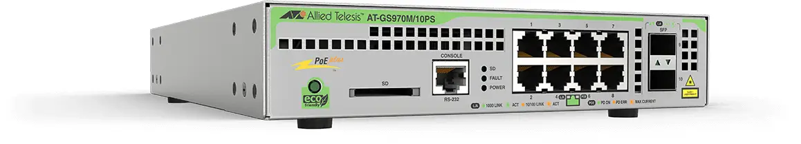 Allied Telesis GS970M/10PS AT-GS970M/10PS-R-10