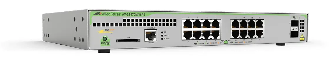 Allied Telesis GS970M/18PS AT-GS970M/18PS-R-10
