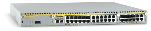 Allied Telesis NEBS-Compliant 10/100/1000T x 24 ports modular Gigabit Ethernet Layer 3 switch AT-X900-24XT-N-85