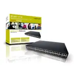 Conceptronic 48 port 10/100 Rackmountable Layer 2 19" Smart Switch CB100S48S