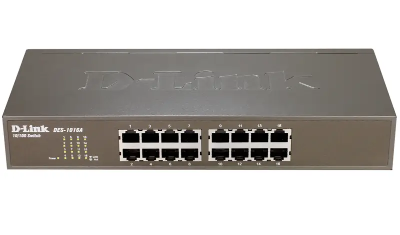 D-Link 16-port 10/100 switch DES-1016A/A