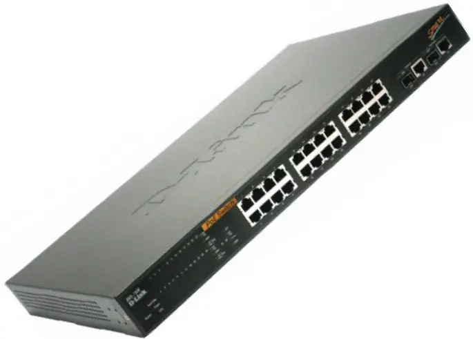 D-Link 24-Port Smart Switch with PoE DES-1526