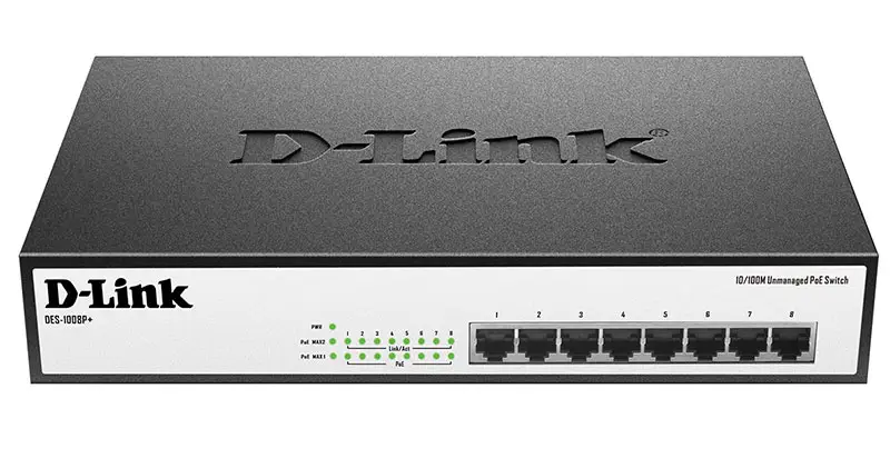 D-Link DES-1008P+