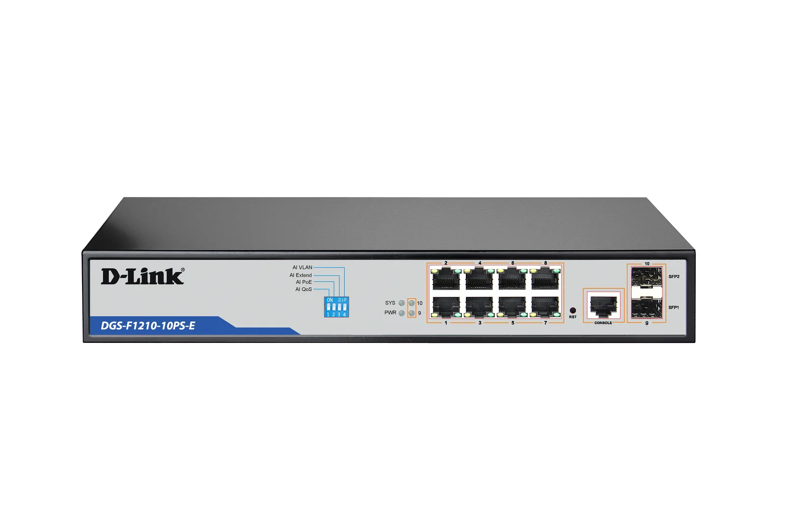 D-Link DGS-F1210-10PS-E