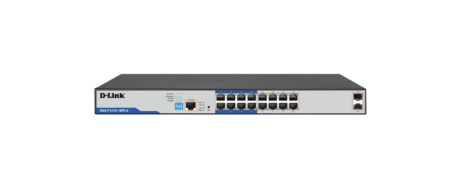 D-Link DGS-F1210-18PS-E
