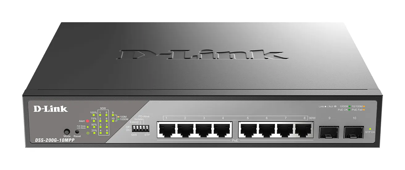 D-Link DSS-200G-10MPP/B