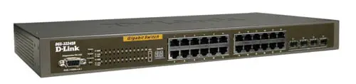 D-Link Managed Layer 3 Gigabit Stackable Switch DGS-3324SR