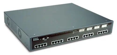 D-Link Switch 20xG+F+ENet RJ45 4x GBIC 19" DGS-3224TG