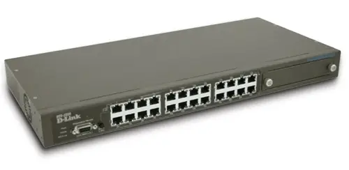 D-Link Switch 24xF+ENet RJ45+ 2uplinks DES-3226