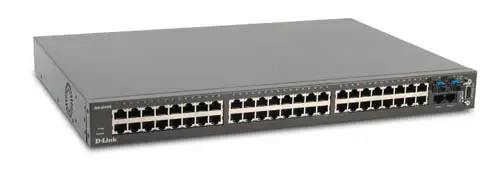 D-Link Switch 48xF+ENet RJ45+ 2xGENet DES-3250TG