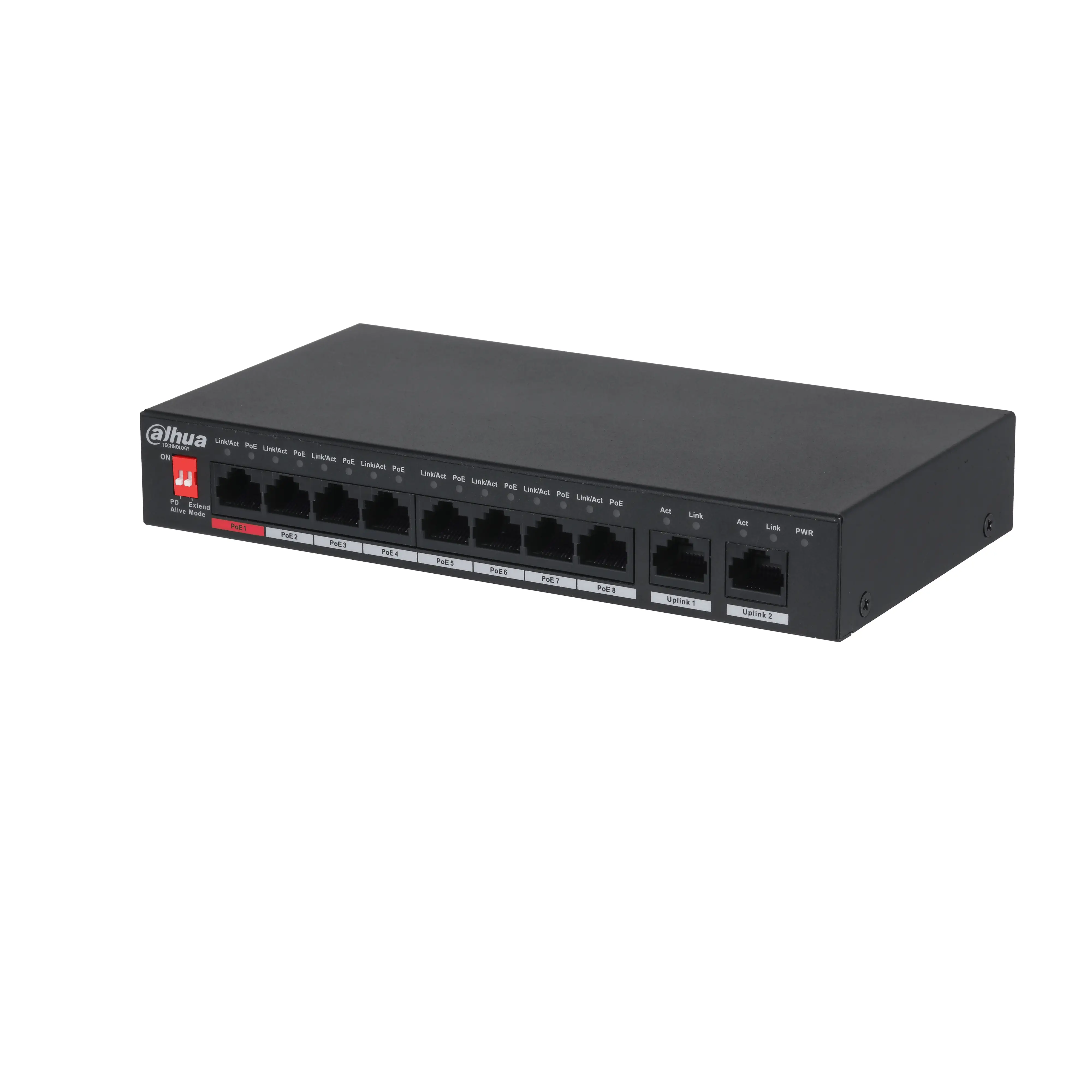 Dahua Technology 10-Port Unmanaged Desktop Switch DH-PFS3010-8ET-96