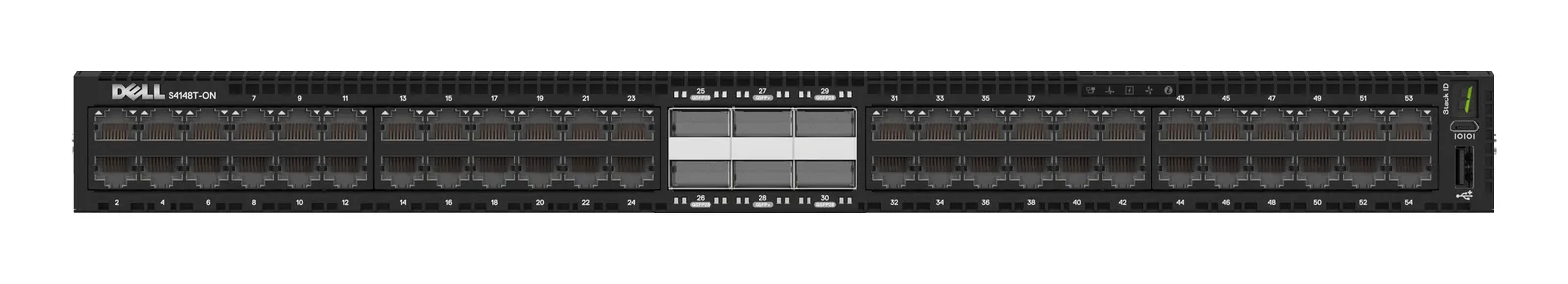 DELL S-Series S4148T Gözetilmiş L2/L3 10G Ethernet (100/1000/10000) 1U Siyah