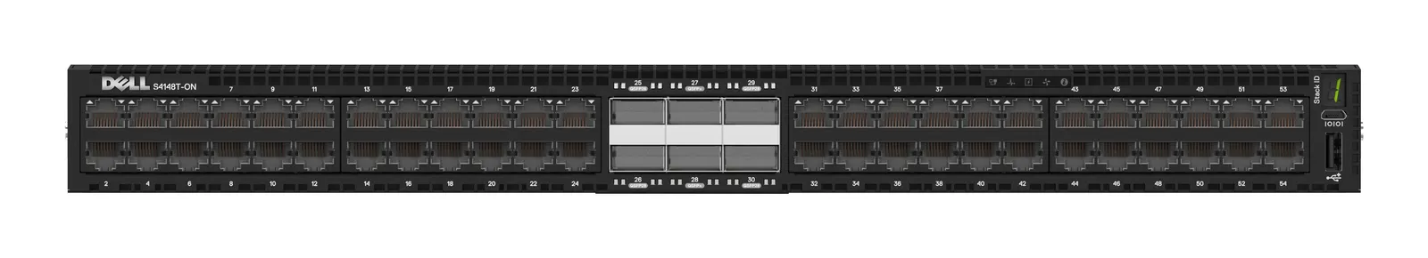 DELL S-Series S4148T-ON Gözetilmiş L2/L3 10G Ethernet (100/1000/10000) 1U Siyah