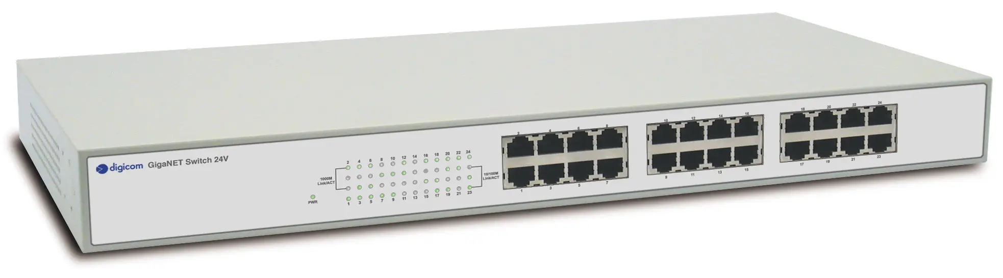 Digicom GigaNet Switch 24V 8E4354