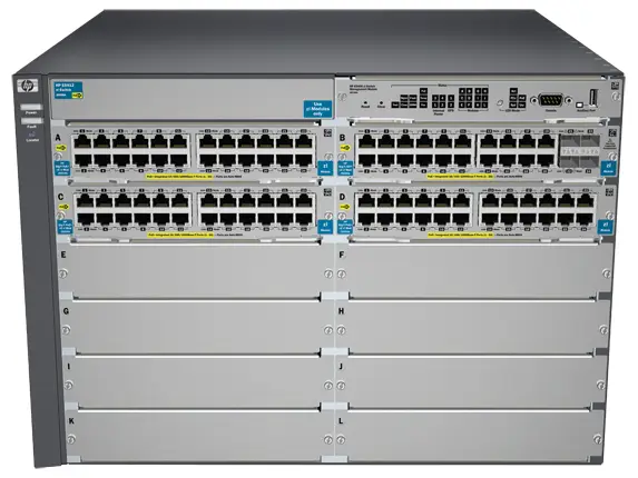 HP 5412-92G-PoE+-4G v2 zl J9540AR