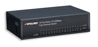 Intellinet 16-Port Fast Ethernet Office Switch 522595