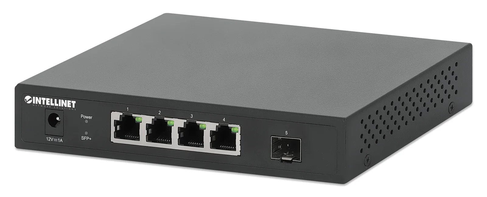 Intellinet 562058 ağ anahtarı Yönetilmeyen 2.5G Ethernet (100/1000/2500) Siyah