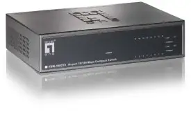 LevelOne 16-port 10/100 Mbps Compact Switch FSW-1602TX