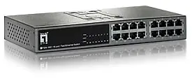 LevelOne 16-port 10/100Mbps Fast Ethernet Switch FSW-1621
