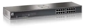 LevelOne 8+8 POE 10/100 Mbps Web Smart Switch FSW-1670TX