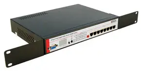 Lindy 8 Port PoE Gigabit Web Smart Switch 25050
