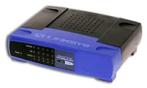 Linksys EtherFast 10/100 5-port Auto-Sensing Switch EZXS55W-UK