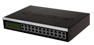 Linksys EtherFast® 4124 24-Port 10/100 Ethernet Switch for Europe EF4124-EU