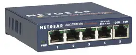 NETGEAR 5 Port Fast Ethernet Network Switch FS105IS