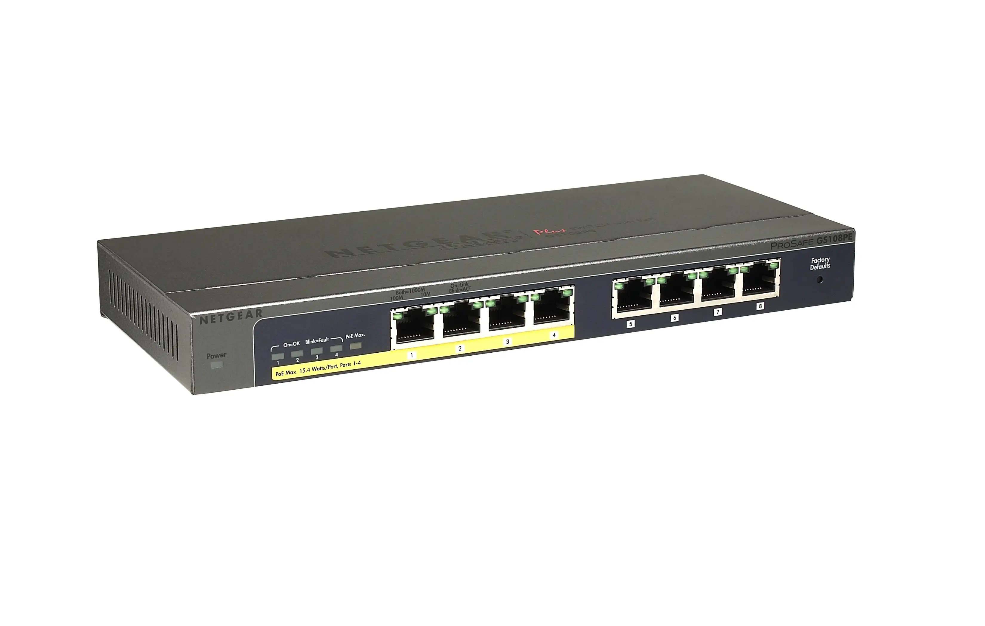 NETGEAR GS108PE GS108PE-100NAS