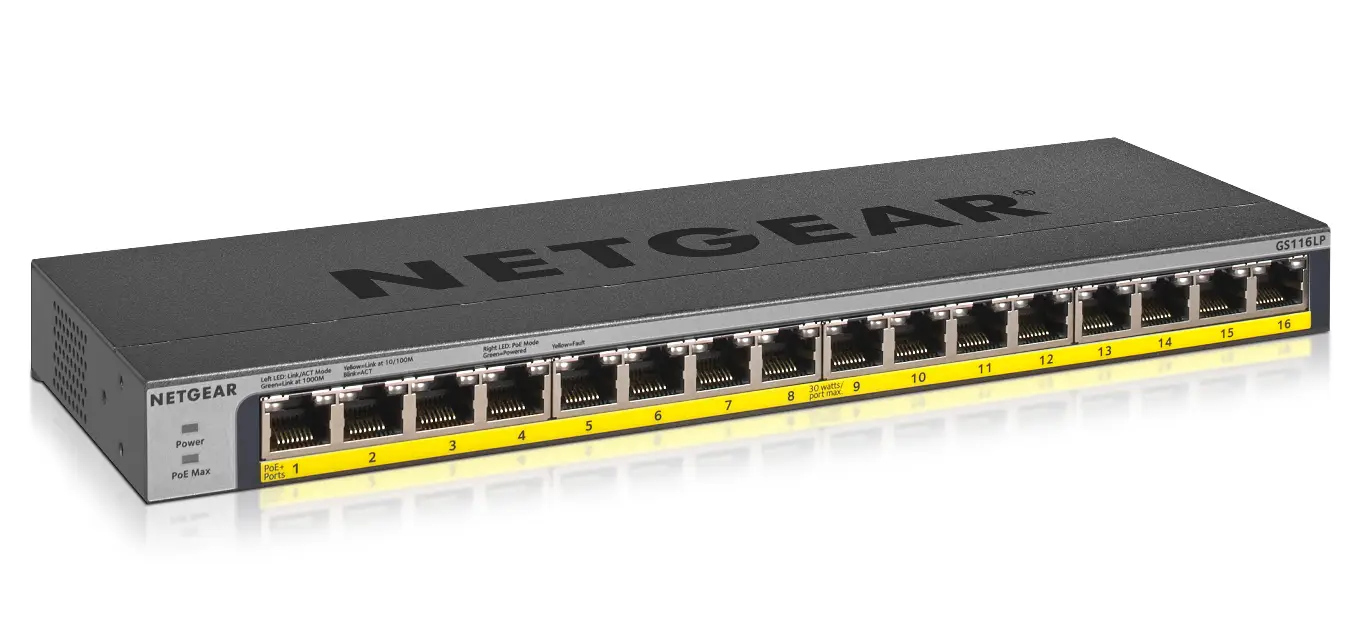 NETGEAR GS116LP GS116LP-100AJS
