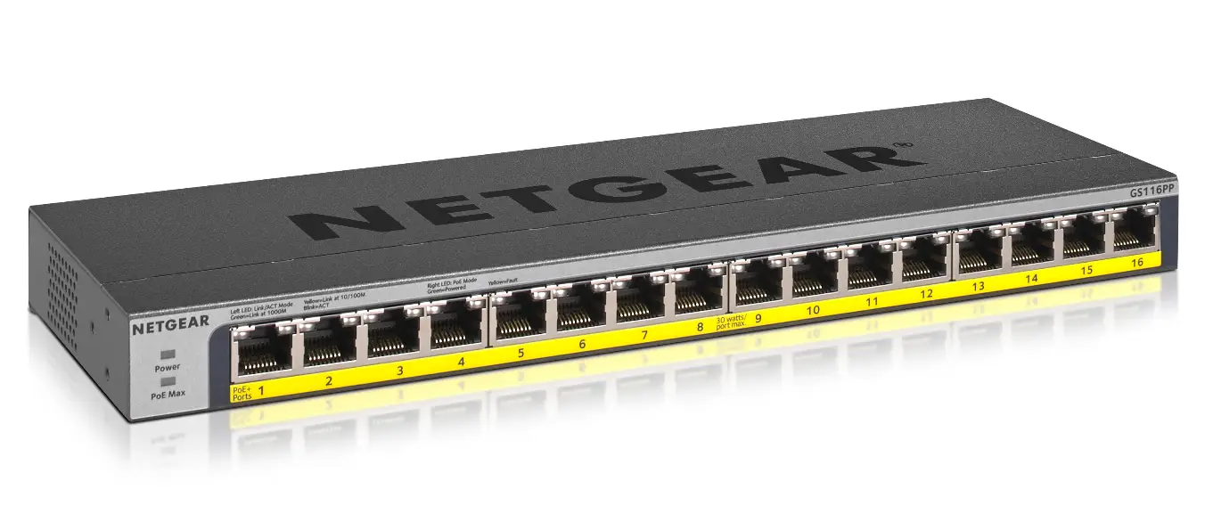 NETGEAR GS116PP GS116PP-100AJS