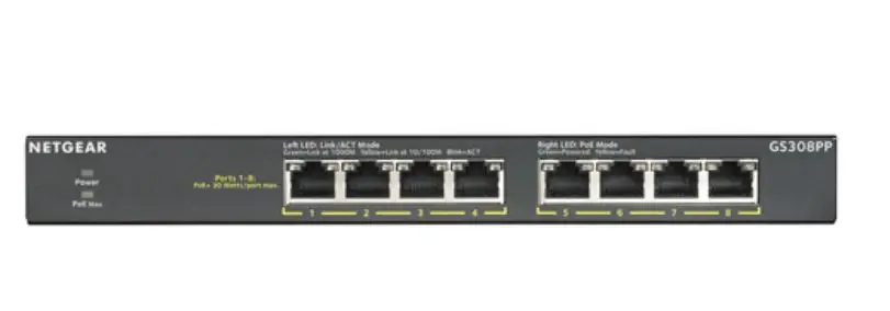 NETGEAR GS308PP GS308PP-100NAS