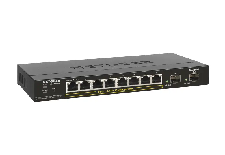 NETGEAR GS310TP GS310TP-100NAS