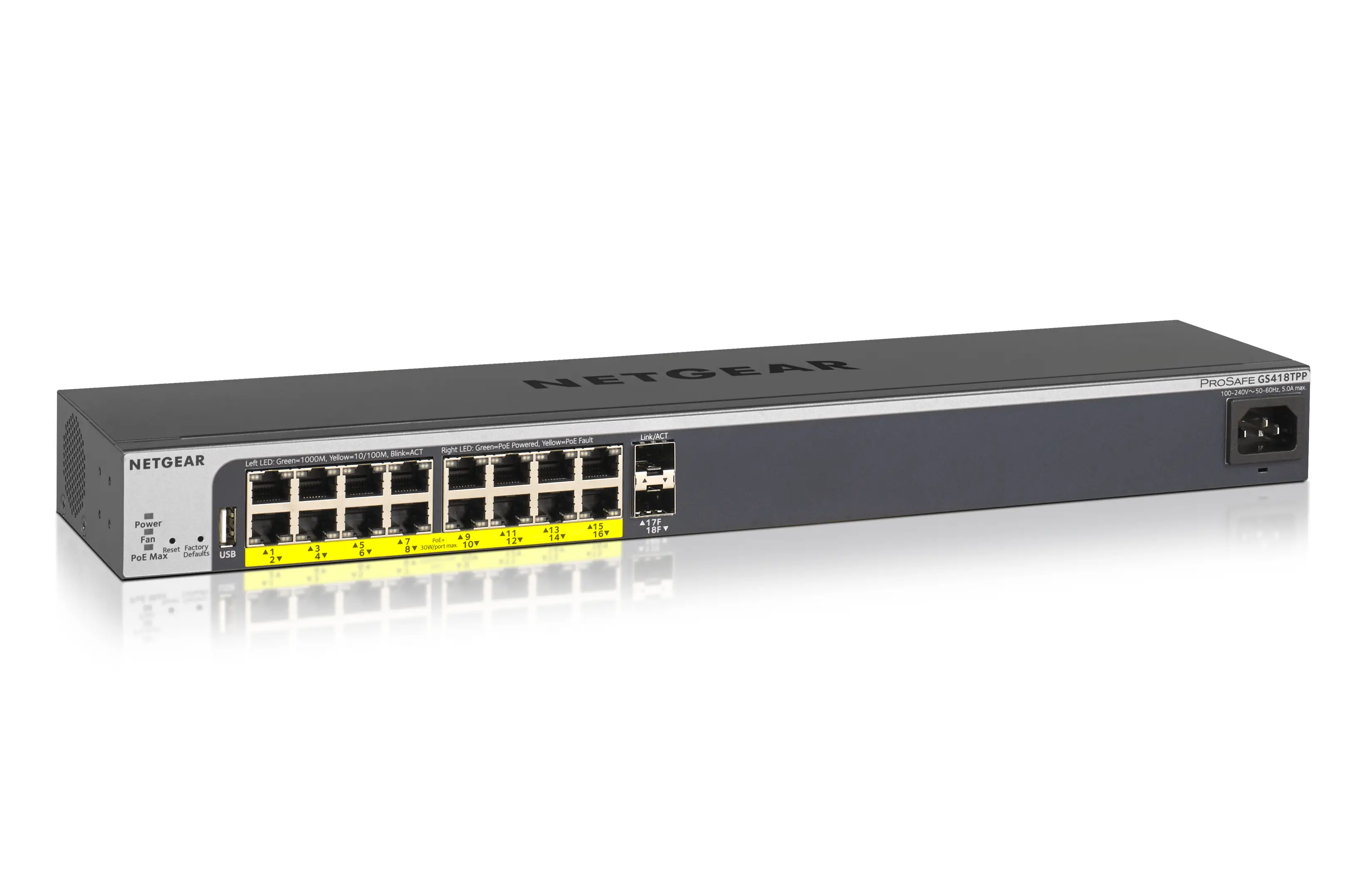 NETGEAR GS418TPP GS418TPP-100EUS