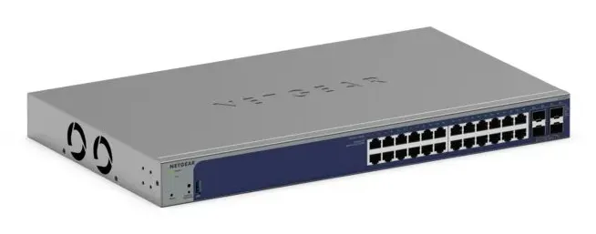 NETGEAR GS728TX Gözetilmiş Gigabit Ethernet (10/100/1000) 1U Gri