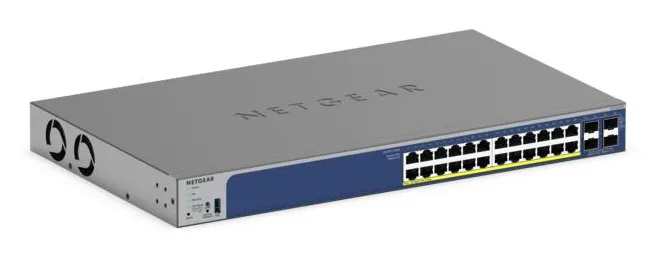 NETGEAR GS728TXP L2/L3 10G Ethernet (100/1000/10000) Ethernet üzerinden güç desteği (PoE) Siyah