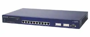 NETGEAR GSM712GE 10xGENet 2xGBIC RJ45 managed