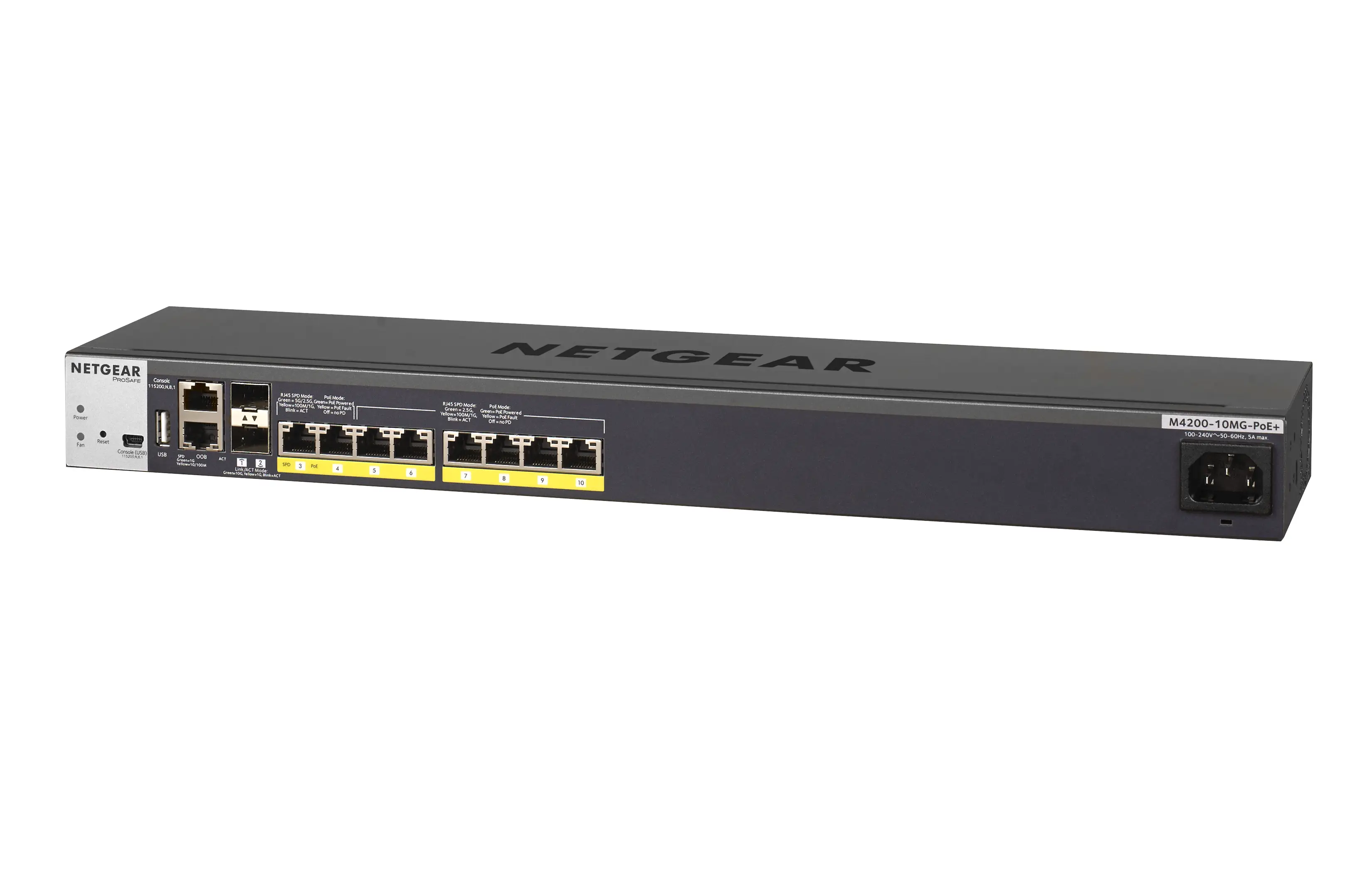 NETGEAR M4200-10MG-PoE+ GSM4210P-100AJS