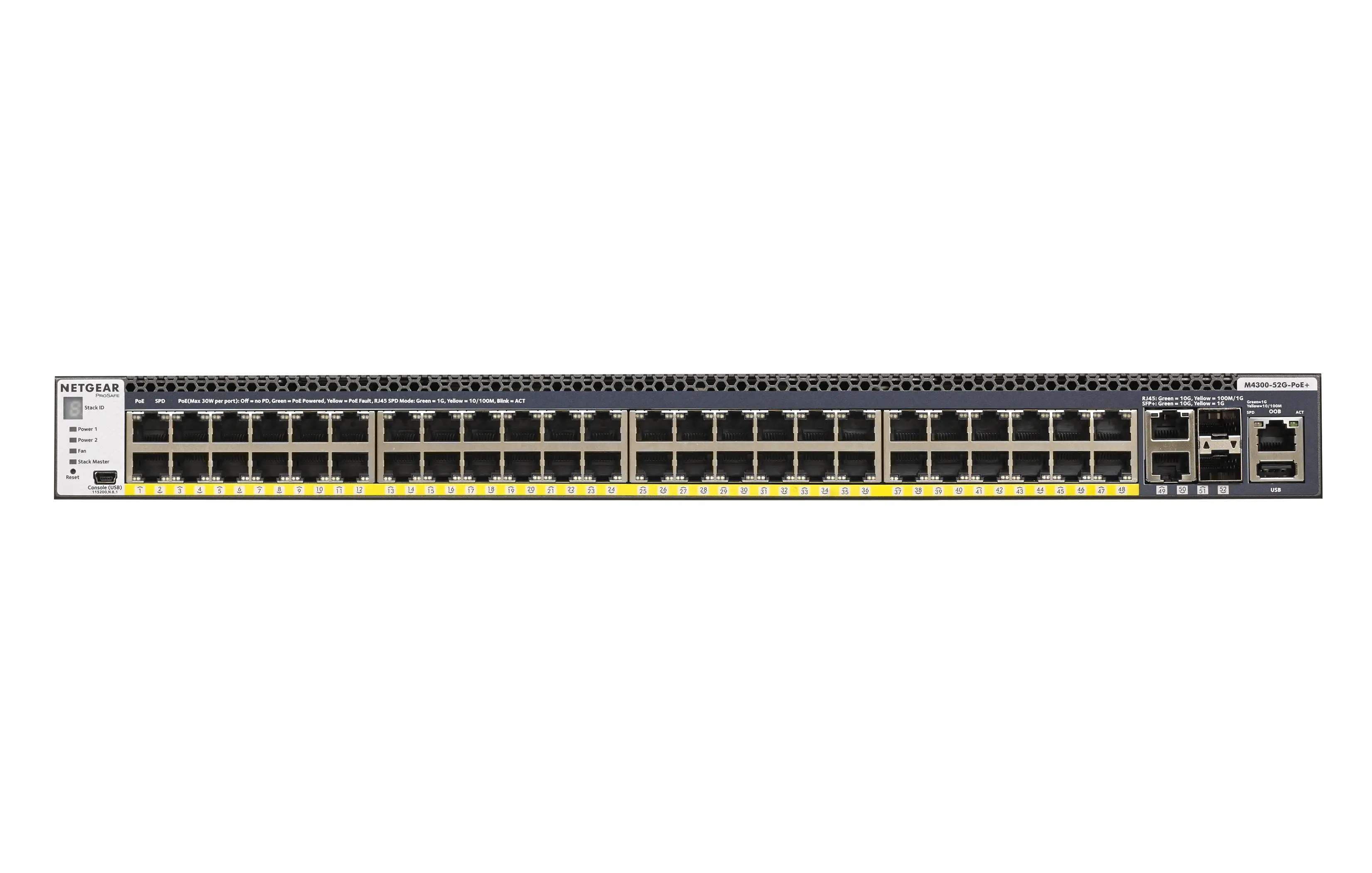 NETGEAR M4300-52G-PoE+ GSM4352PA-100AJS