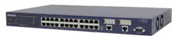 NETGEAR Managed Fast Ethernet Switch 10/100 met 24 poorten en 2 Uplink sloten FSM726GE