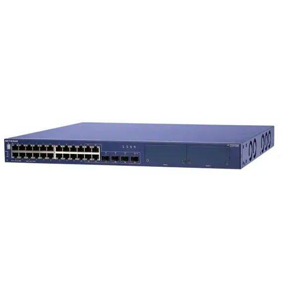 NETGEAR ProSafe 24-Port Layer 3 Managed, Stackable, Gigabit Switch GSM7328SNA