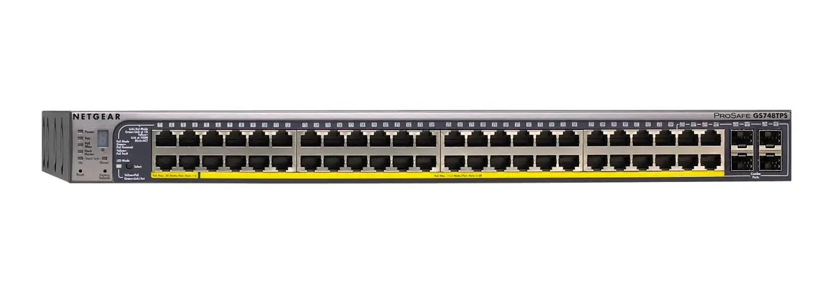 NETGEAR ProSafe 48 Port PoE Smart Switch GS748TPS-100EUS