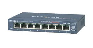 NETGEAR ProSafe 8-Port 10/100 Desktop Switch FS108AU