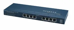 NETGEAR ProSafe™ 8 Port Gigabit Desktop Switch GS108NA
