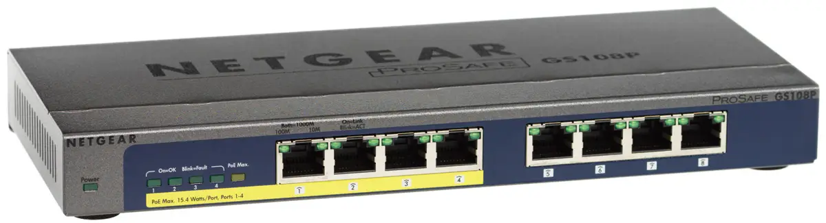 NETGEAR ProSafe GS108P GS108P-100EUS