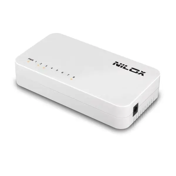 Nilox SWITCH 8 PORTE 10/100 16NX04DC8P001